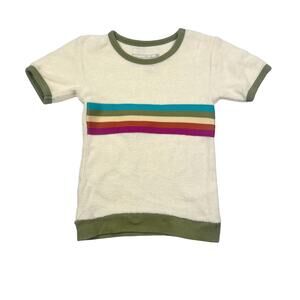 L'ovedbaby Organic Vintage Stripe Terry Shirt
